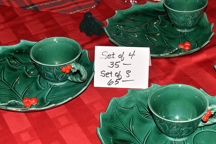 Festive homegoods were everywhere at the bazaar.