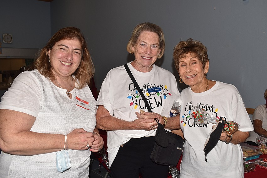 Myriam Haddad, Nancy White and Jane Vorel