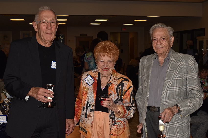 Paul Skversky, Betty Morse and Marvin Morse