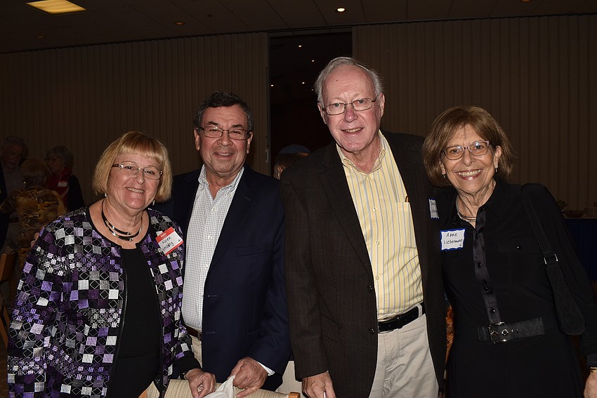 Karen Ginsburg, Ron Ginsburg, Anne Lieberman and Chuck Lieberman