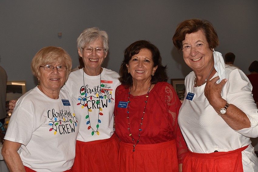 Carol Fischbein, Clara McGonigle, Elaine Cichon and Mary Martin