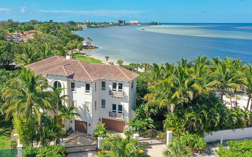 The Shell Road location affords broad waterfront views.