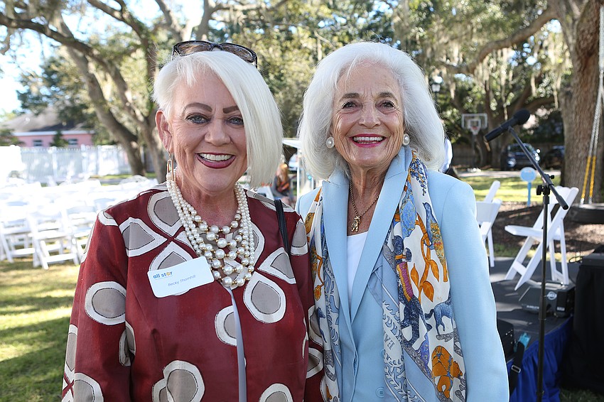 Beck Thornhill and All Star Children's Foundation founder Graci McGillicuddy