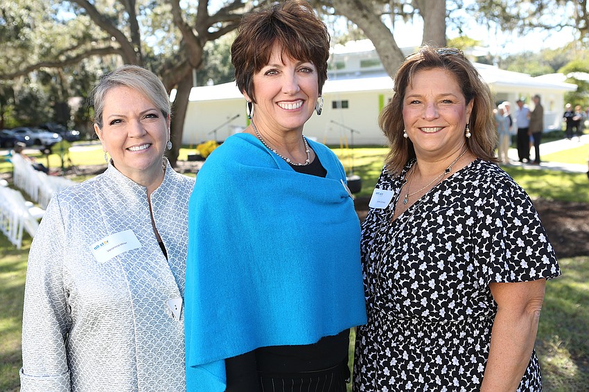 Veronica Miller, Sheila Miller and Laurel Corriveau