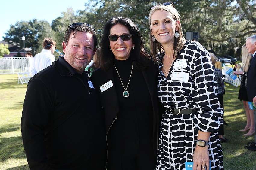 Brian Leaver, Michelle Kapreilian and Krista Skoglund