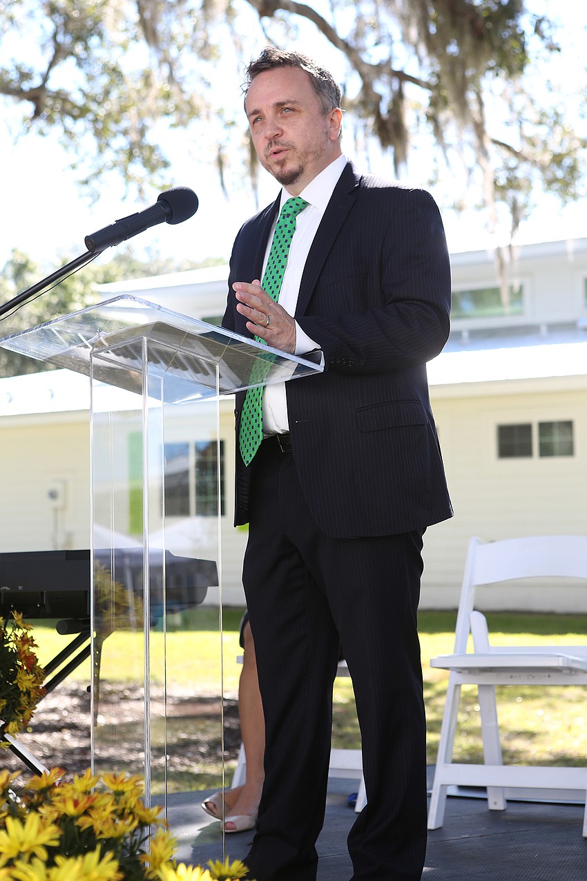 Chief Development Officer Stephen Fancher kicks off the program.