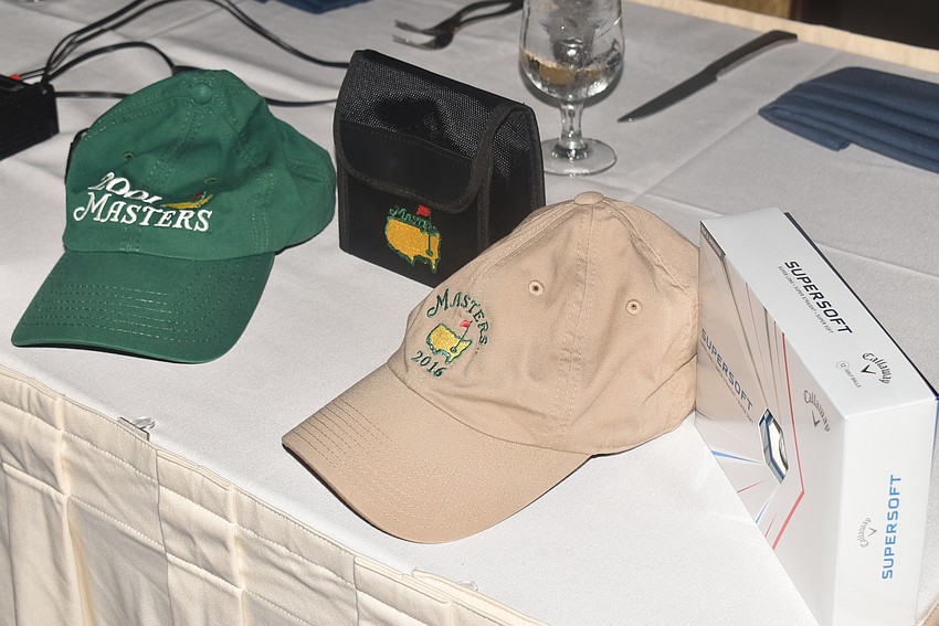 Winners got a hat or new golf balls.