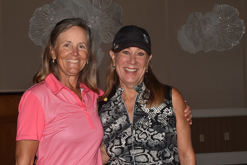 Peggy Hopkins and Jan Henry