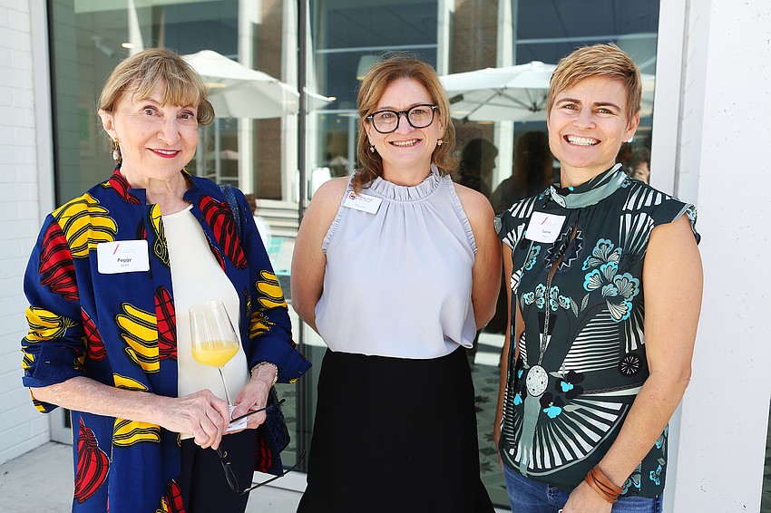 Peggy Allen, Tricia Mire and Laine Nixon