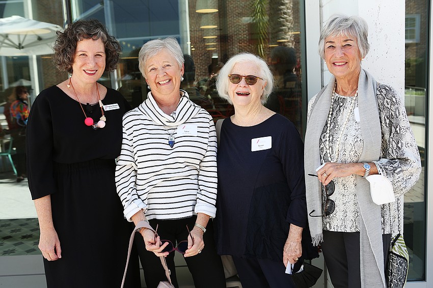 Executive Director Virginia Shearer, Tobie van der Vorm, Susan Katz and Holly Freedman