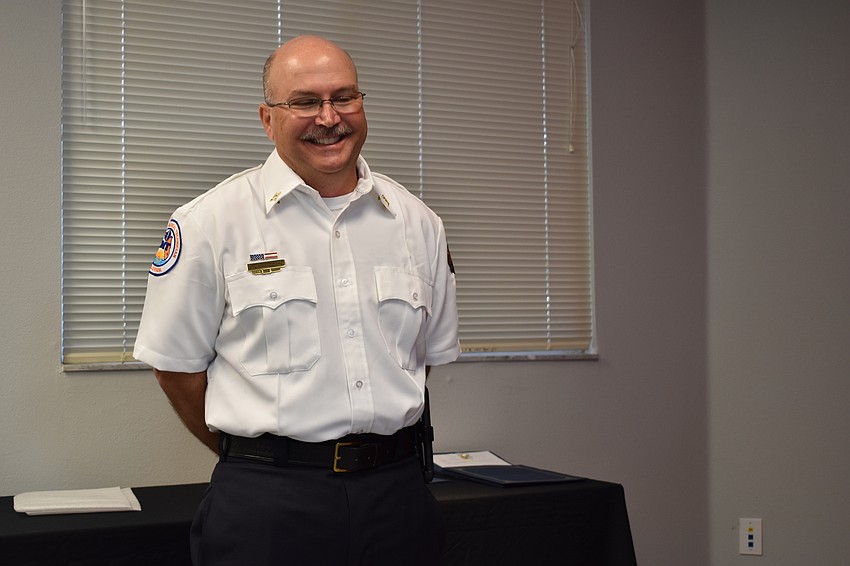 John Elwood became a training captain on Wednesday morning.