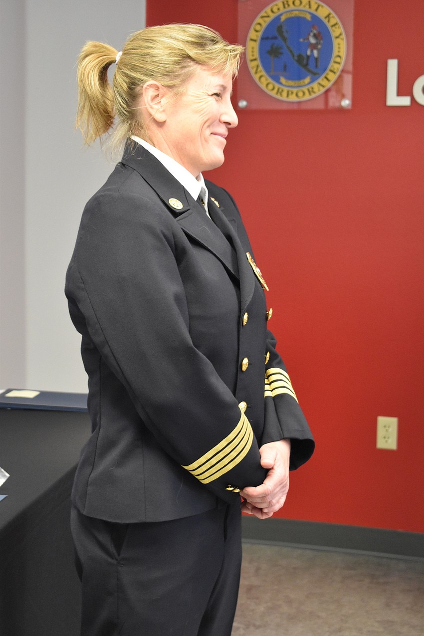 Deputy Fire Chief Sandi Drake has served the Longboat Key Fire Rescue Department for 20 years.