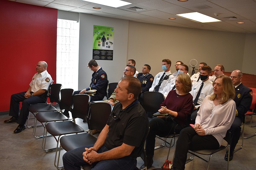 On Wednesday morning, several people attended the Longboat Key Fire Rescue Department's third annual award ceremony.