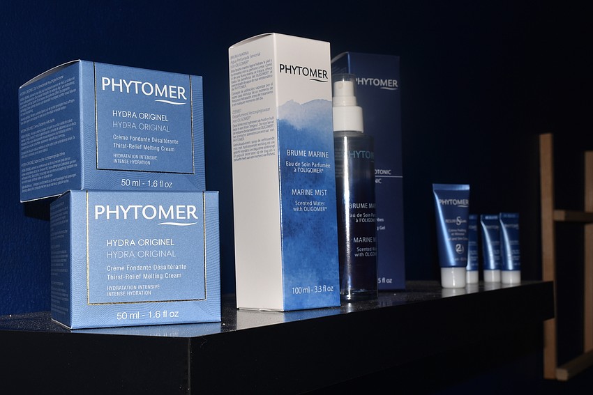 Chrissy Stites stocks gentle Phytomer products in store, and esthetician Susan Udermann uses them for facials.