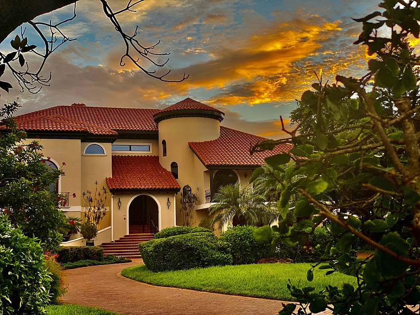 The property at 6211 Gulf of Mexico Drive is built in a Mediterranean style. (Courtesy: Judy Kepecz-Hays)