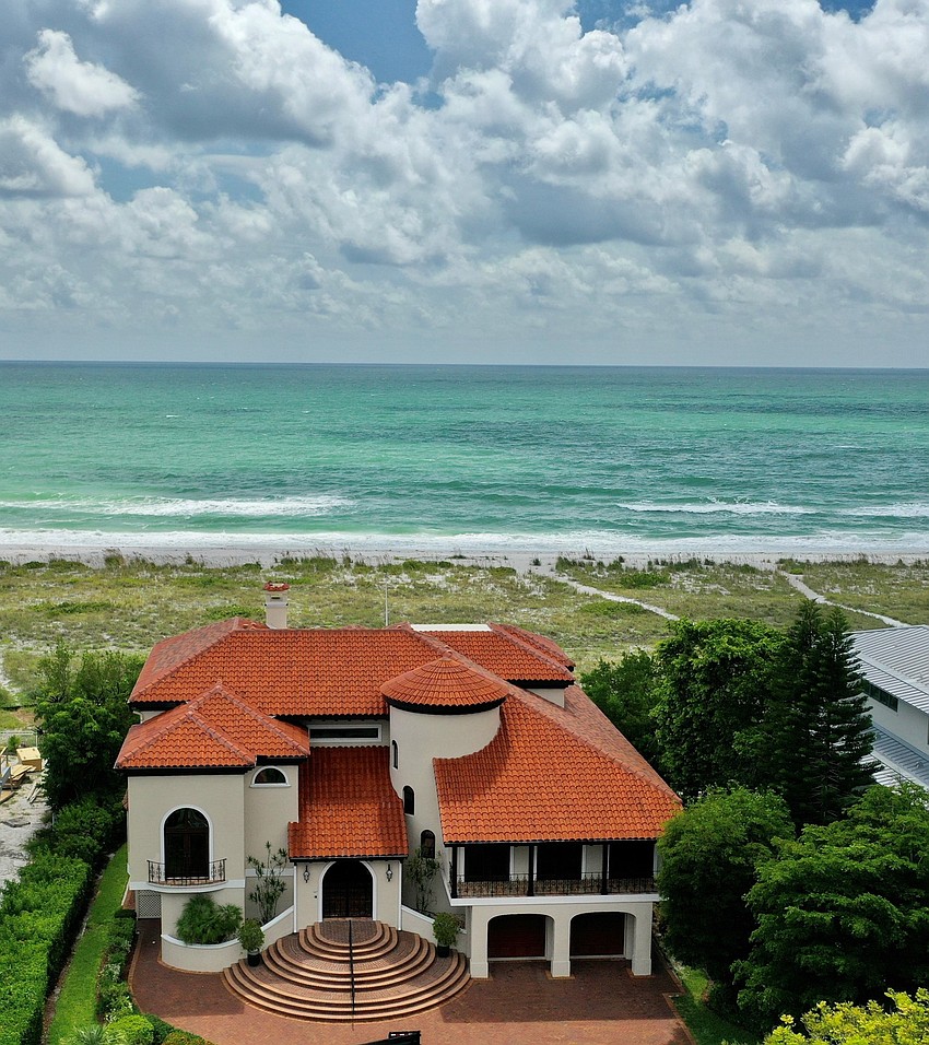 The property offers 100 feet of beachfront on .8 of an acre. (Courtesy: Judy Kepecz-Hays)