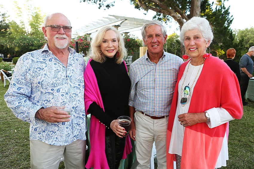Tom Taylor and Margaret Wise with Bill and Pauline Egan