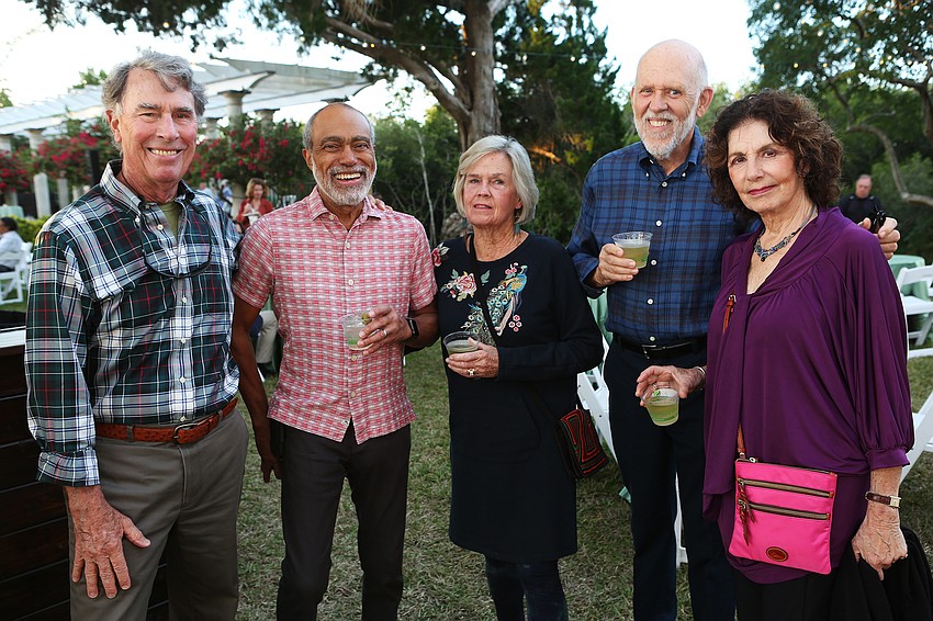 Bill Zoller, Reg Irvine, Janice Zoller, Alan Marlor and Leone Levy