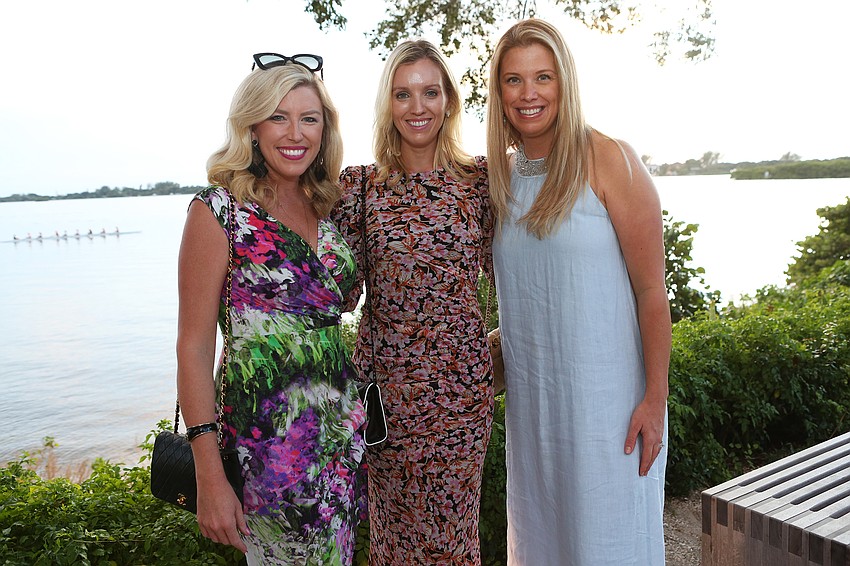 Britt Riner with Barbara Peters and Karissa Hyslop