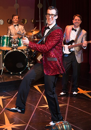 Michael Perrie Jr. plays Buddy Holly in FST&#39;s production.