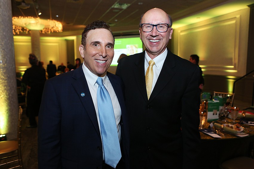 AJC Regional Director Brian Lipton and honoree Mark Pritchett