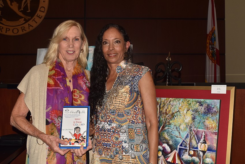 Illustrator Barbara Jendrysik and author Lita Ward