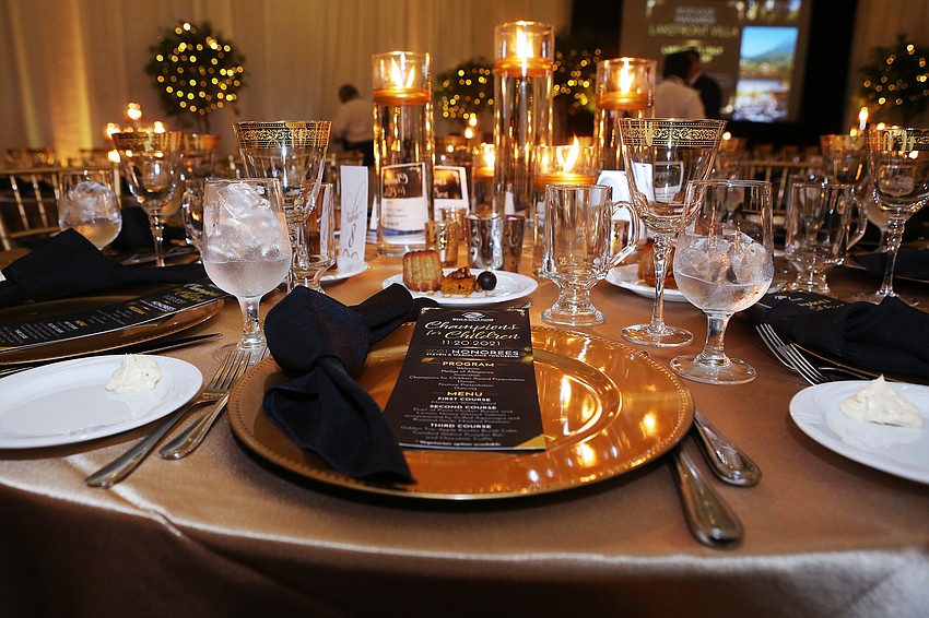 More than 400 people attended the event.