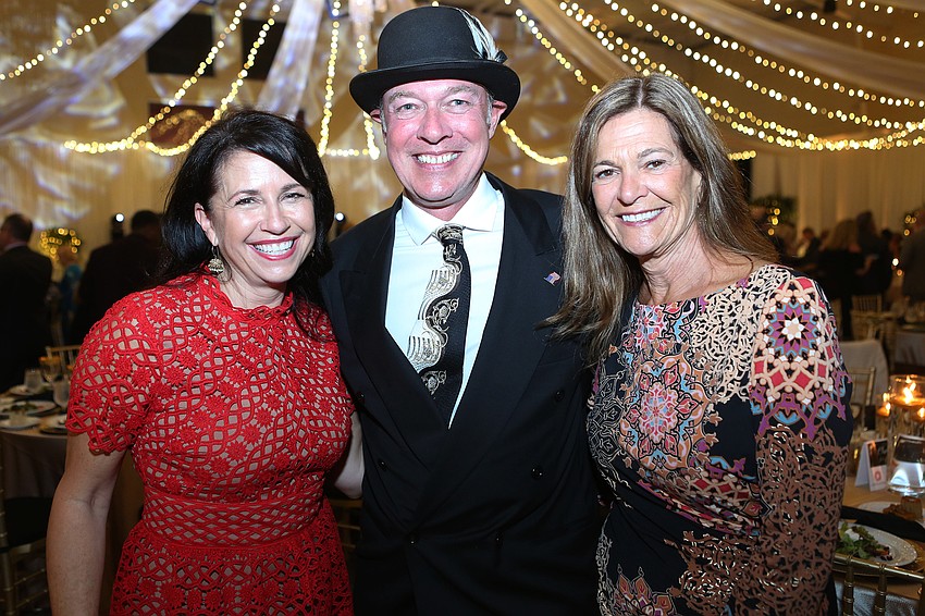 Kay Mathers, Brent Greeno and Claudia Cardillo