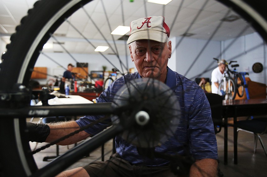 Doug Hogue worked on cars before retiring.