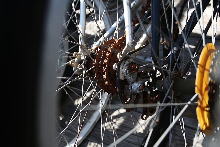 Some bikes have too much damage to be repaired.