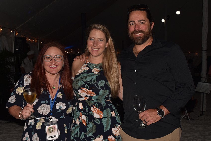 Adrienne Kleinman from Copper Cane Winery, Katie Smith from Caymus Vineyards and Dan Smith