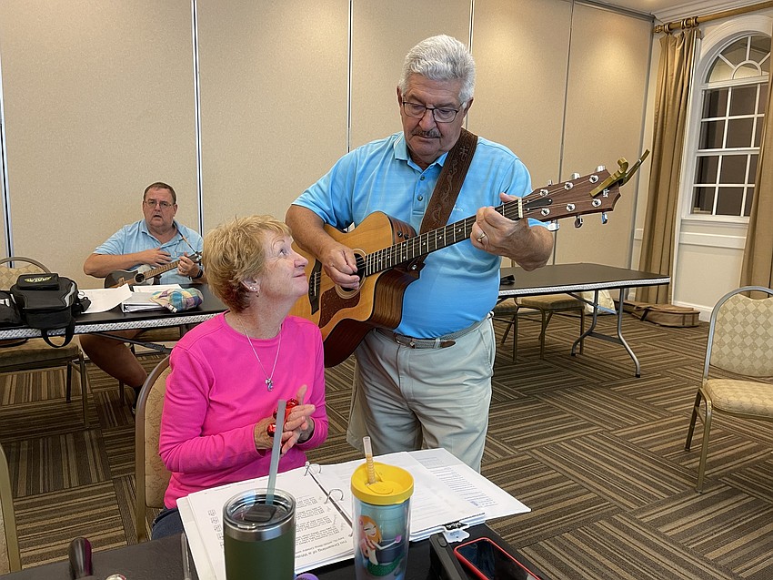 Clare and Dave Barone play Silent Night together.