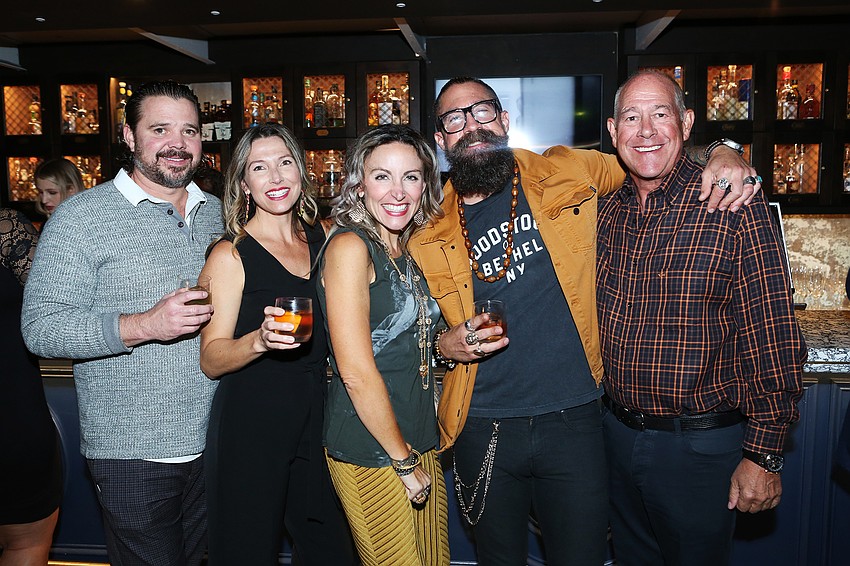 Kyle Flannery, Allison Kummery, Nicole and Dan Starostecki and David Gubb