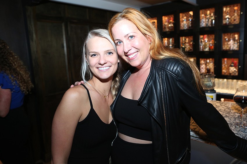 Katie Petrovich and president Jane Thompson