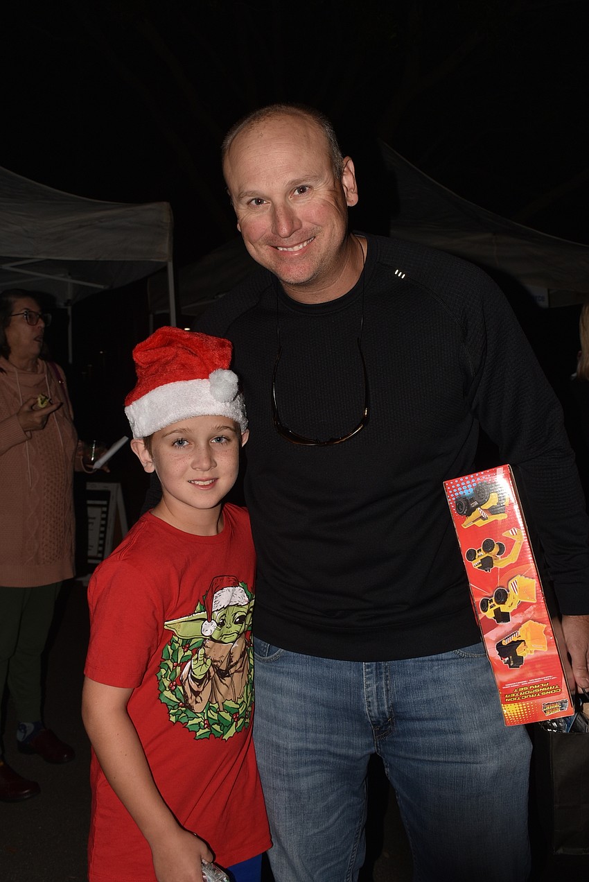 Jeffrey and Jeff Bergman donated a toy.