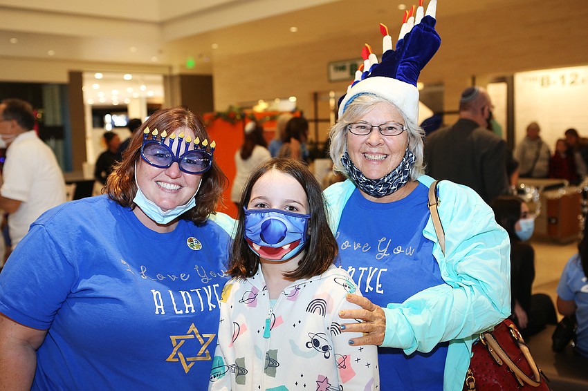 Michala and Gabriella Chipurnoi with Martha Magenheim