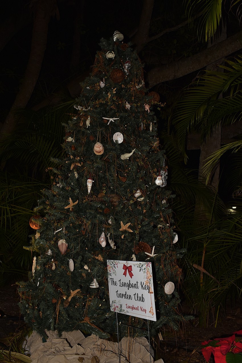 The Longboat Key Garden Club tree.