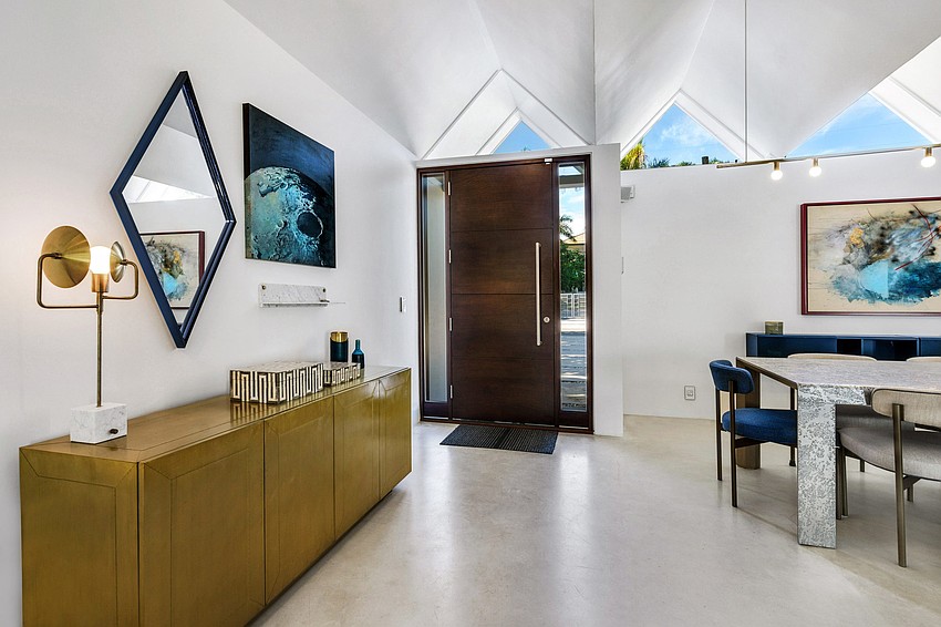 The home offers about 3,400 square feet of living space.