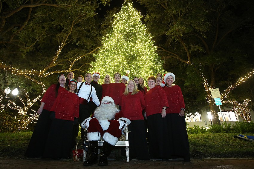 The Ring Sarasota group with Santa