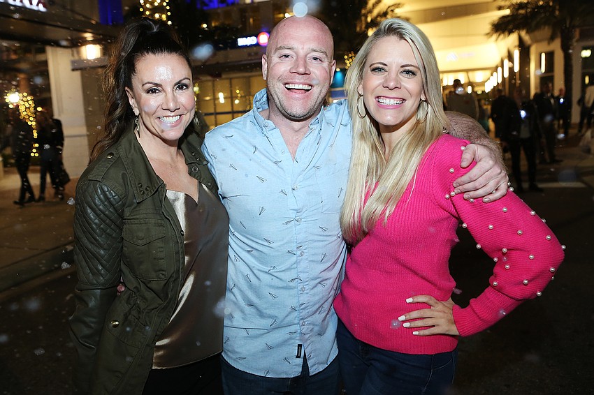 Christine Frezza, Ryan Thompson and Ashley Spradley