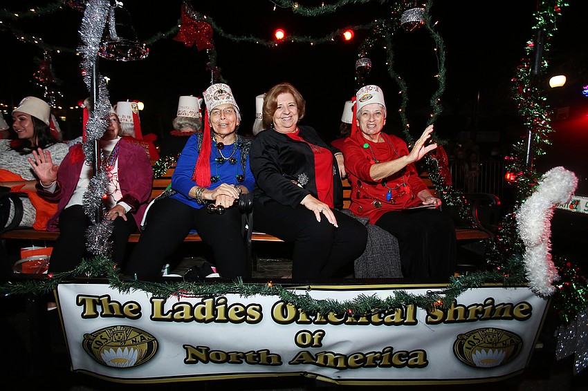 Members of the Ladies Oriental Shrine of North America