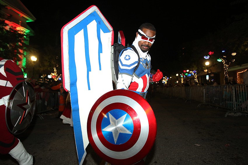 Kristopher Paul goes all out as Captain America.