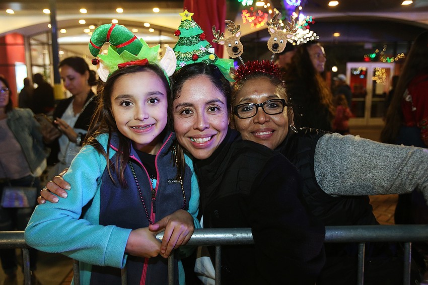 Penny and Monica Burke with Maria Borjas