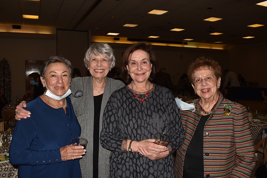 Lois Lowsky, Nancy Cohen, Lois Schottenstein and Shirley Fein