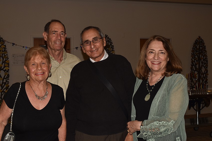 Joan and David Greene with Howard and Kelli Veit
