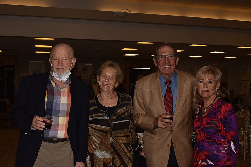 Bob Gary, Nancy Eisenstat, Rabbi Michael Eisenstat and Bunny Skirboll