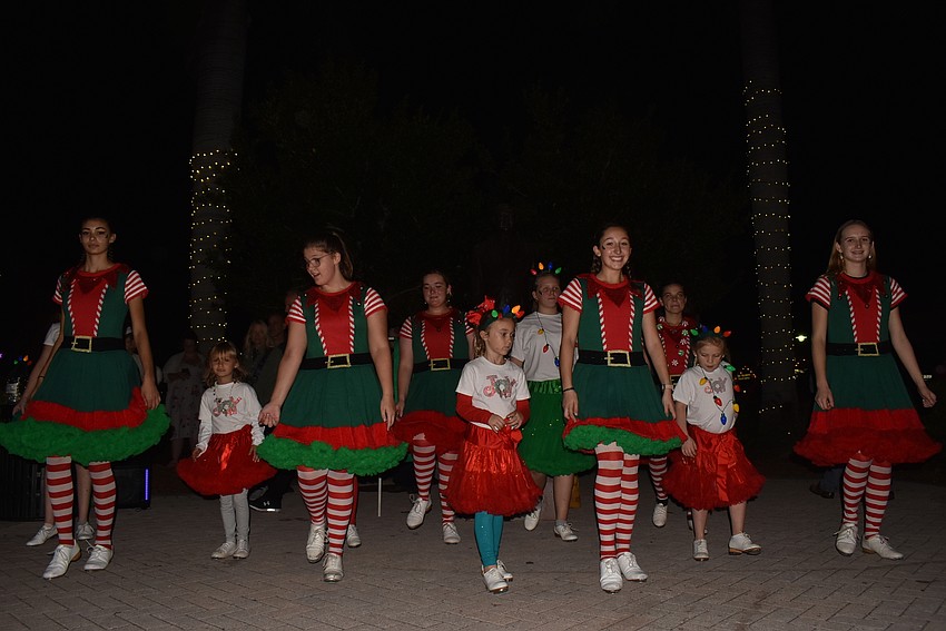 The Clogging Clovers tapped the pavement around the Circle.
