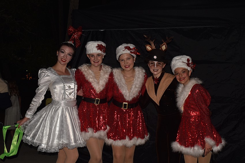 Brooke Thompson, Chloe Wainkein, Ava Osborne, Abigail McNulty and Courtney Cripes from Future of Dance