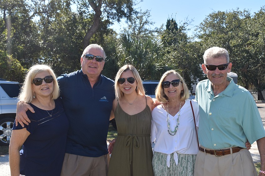 Donna Letcher, Rick Konsavage, Brittney Konsavage, Steve Jensen and Carol Jensen
