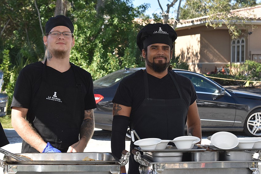 Vincent Merlino and Manny Rodriguez from La Norma